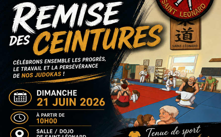 Remise des ceintures